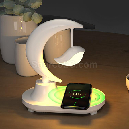 Customization Multi-functional Wireless Speaker with LED Light Corporate Gifts