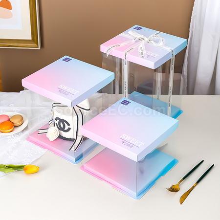 Customization Transparent Packaging Box Corporate Gifts