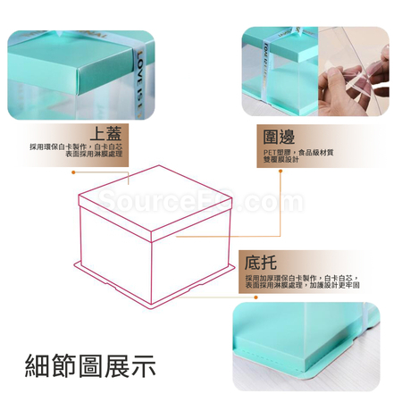 Customization Transparent Packaging Box Corporate Gifts