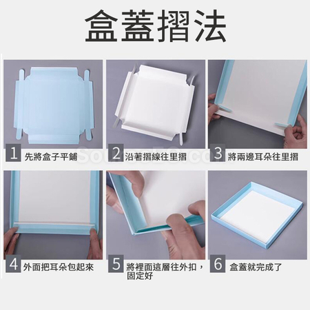 Customization Fully transparent cake packaging box Corporate Gifts
