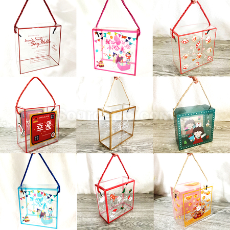 Customization Portable Transparent Gift Box Corporate Gifts