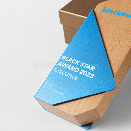 Customization Wooden Metal Trophy Corporate Gifts