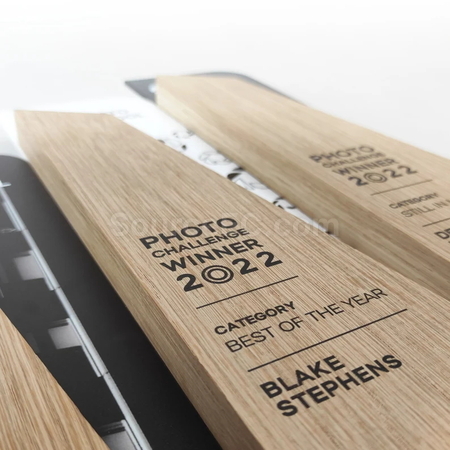 Customization Wooden Acrylic Trophy Corporate Gifts