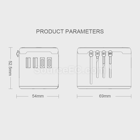 Customization Travel Adapter Corporate Gifts