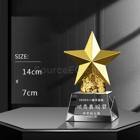 Customization Crystal Trophy Cup Corporate Gifts