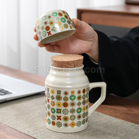 Customization Large Capacity Ceramic Thermal Mug Corporate Gifts