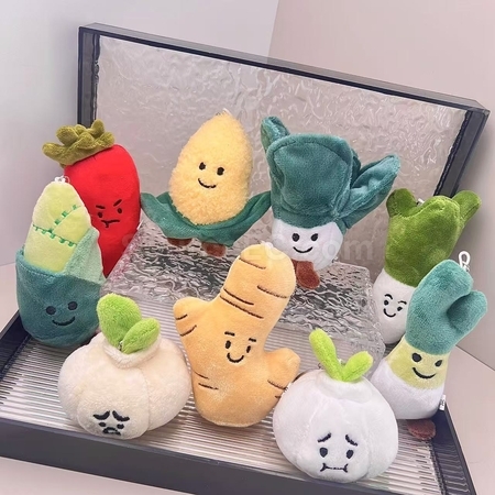 Customization Vegetable Keychain Corporate Gifts