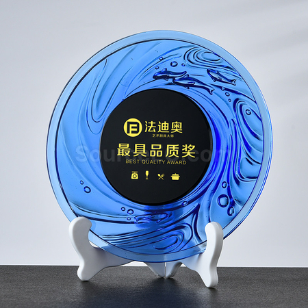 Customization Glass Plate Corporate Gifts