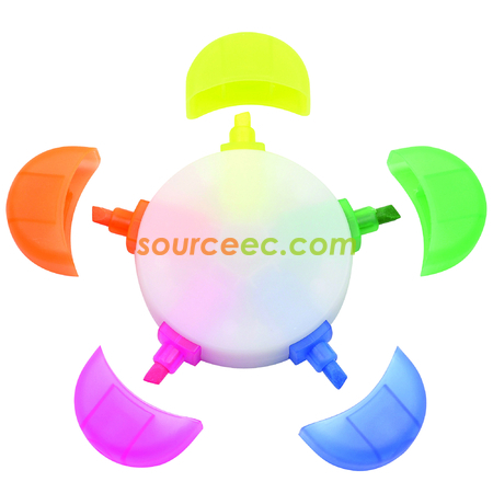 Customization Flower Shaped Highlighter Corporate Gifts