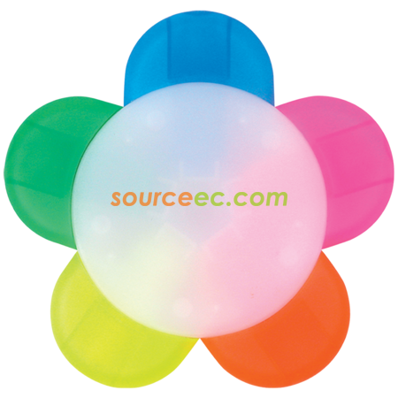 Customization Flower Shaped Highlighter Corporate Gifts