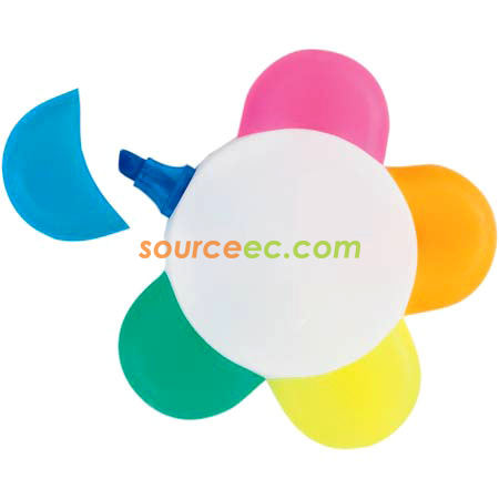Customization Flower Shaped Highlighter Corporate Gifts