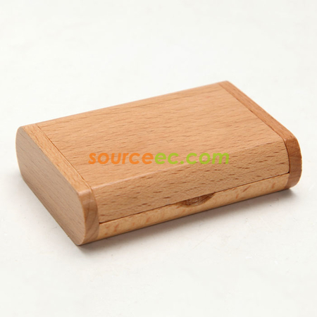 Customization Environmental Friendly USB Flash Disk Wooden  Box Corporate Gifts