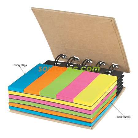 Customization 4 Layers Recycled Sticky Notepad Corporate Gifts