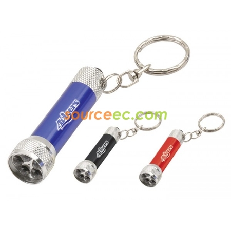 Flashlight with Key Ring