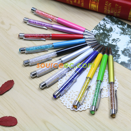 Customization Crystal Pen With Stylus Corporate Gifts