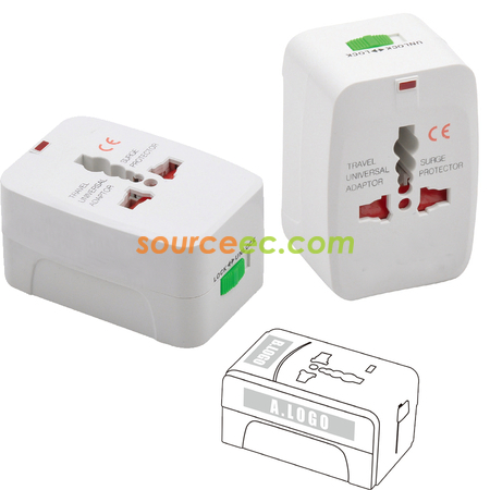 Customization Square Universal Travel Adapter Corporate Gifts