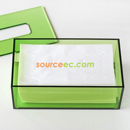 Customization Acrylic Tissue Box Corporate Gifts