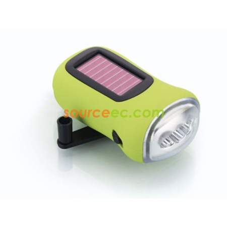 Customization Green Solar Flashlight Corporate Gifts