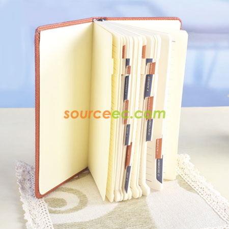 Customization  Leather Notebook Corporate Gifts