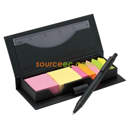Customization Green Notes With Pen Box Corporate Gifts