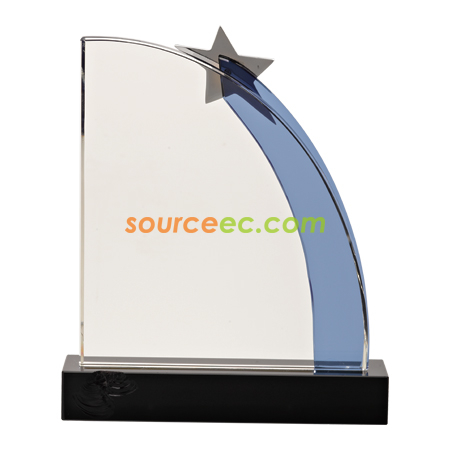 Customization Black Label Crystal Awards Corporate Gifts