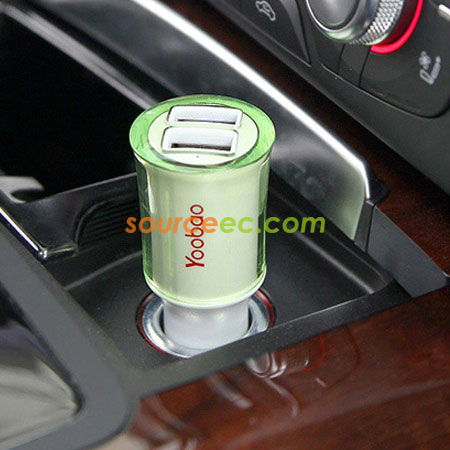 Customization 2.1A Double-port Car Charger Corporate Gifts