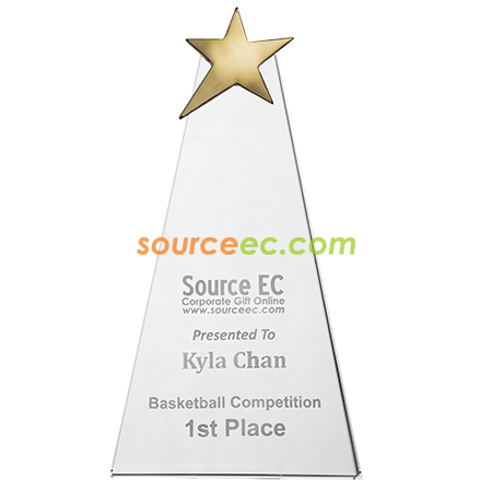 Customization Star Crystal Awards Corporate Gifts