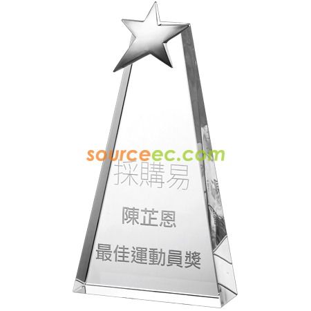 Customization Star Crystal Awards Corporate Gifts