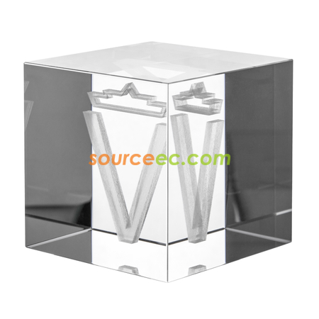 Cube Crystal Trophy