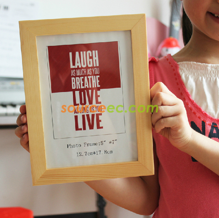 Customization 6R Wooden Photo  Frame Corporate Gifts