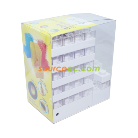 Customization Gattola 3-In-1 Small Brick Pen Holder, With Light Effect Corporate Gifts