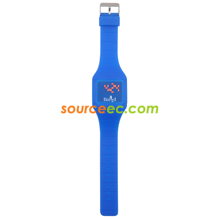 Silicone Touch-activated Watch