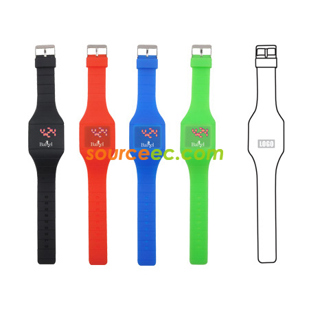 Customization Silicone Touch-activated Watch Corporate Gifts
