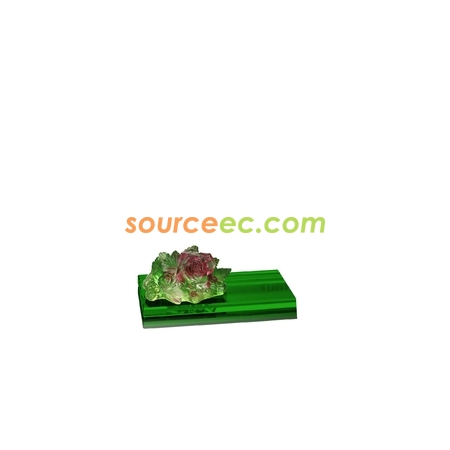 Colored Glaze Crystal Trophies