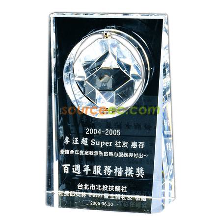 Crystal Trophies 