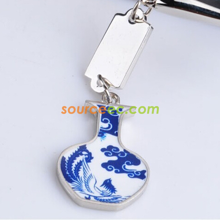 Customization Blue And White Porcelain Bookmarks Corporate Gifts