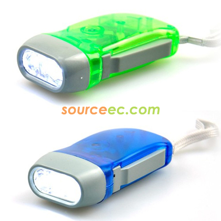 Customization Green Energy Flashlight Corporate Gifts