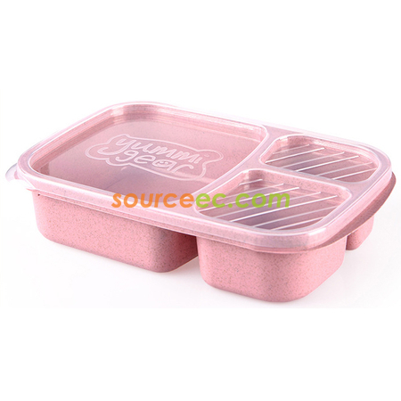 Customization Wheat Straw Lunchbox Corporate Gifts