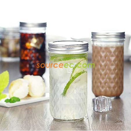 Customization 350ML Diamond  Glass Corporate Gifts