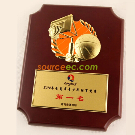 Customization Sports Plaque Corporate Gifts