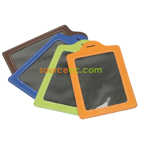 Customization PU Badge Holder Corporate Gifts