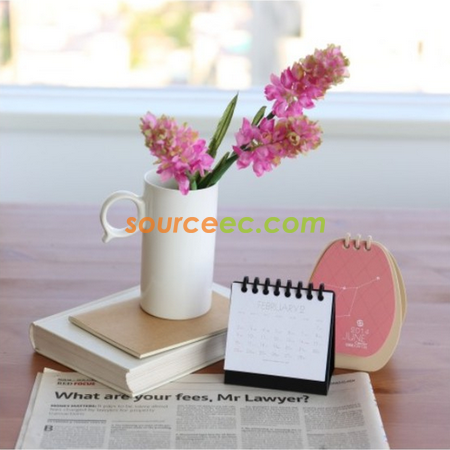Customization Small Right Angle Calendar Corporate Gifts