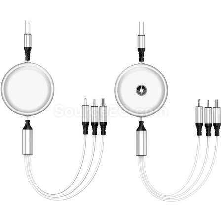 Customization One For Three Charging Cables Corporate Gifts