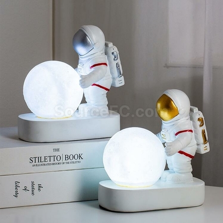 Customization Spaceman Model Desktop Creative Night Light Corporate Gifts