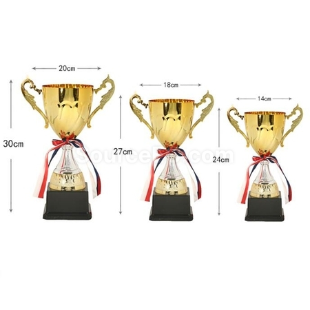 Customization Metal Bowl Mouth Trophy Corporate Gifts