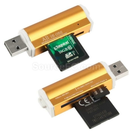 Customization Aluminum alloy card reader USB2.0 Corporate Gifts