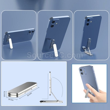 Customization Folding Aluminum Alloy Ultra Light Portable Phone Stand Corporate Gifts