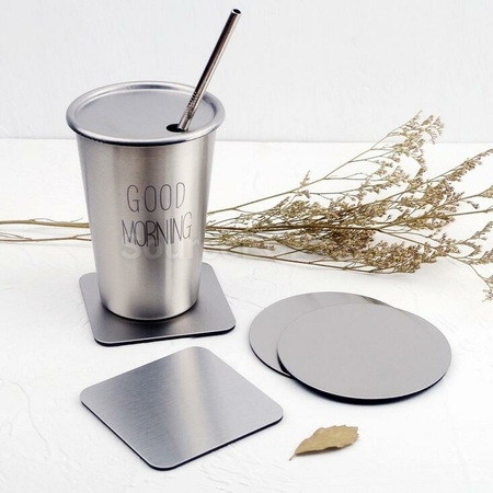 Customization Stainless Steel Coaster Corporate Gifts