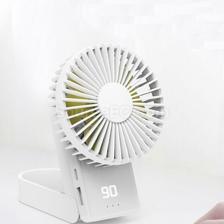 Customization Digital Display USB Charging Small Fan Corporate Gifts
