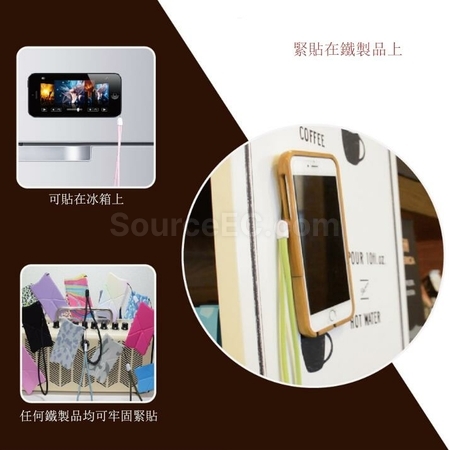 Customization Faux Leather Phone Holder with Back Sticker Corporate Gifts